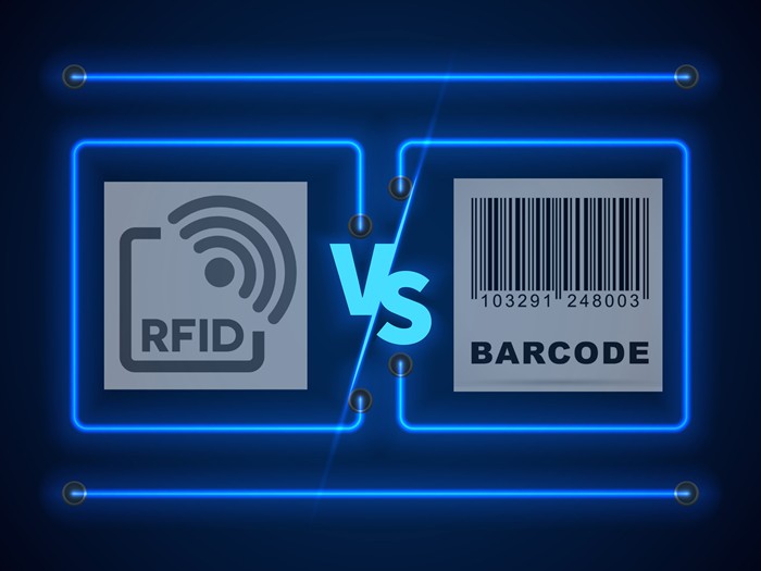 Differenza tra RFID e Codice a barre per identificazione industriale